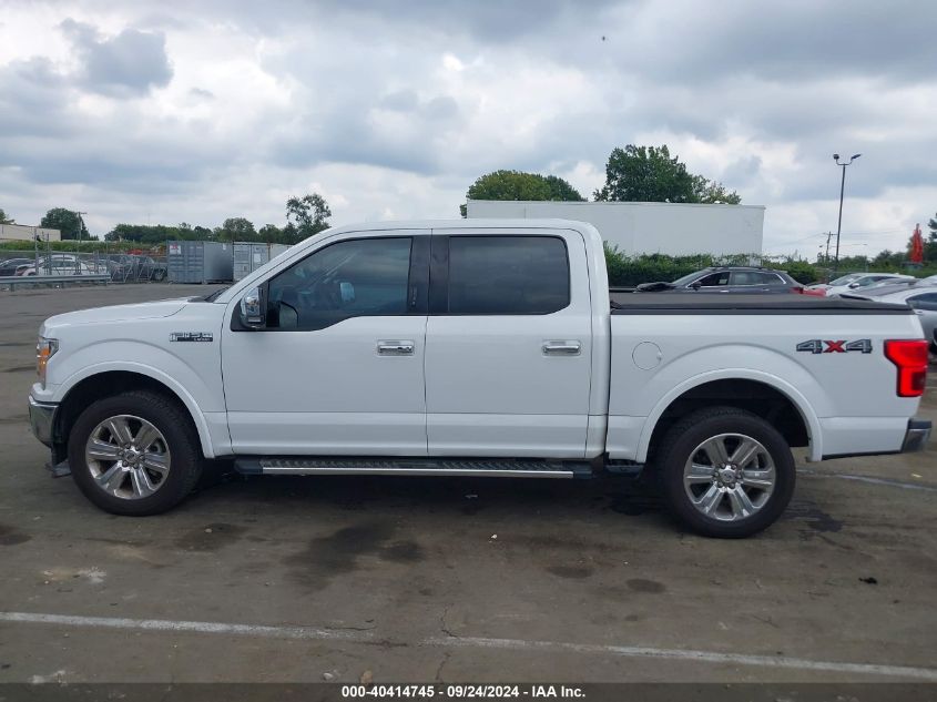 2018 Ford F-150 Lariat VIN: 1FTEW1EGXJFA86660 Lot: 40414745