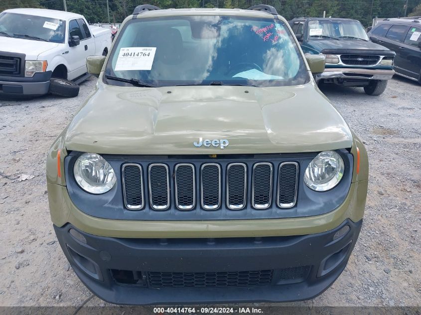 2015 Jeep Renegade Latitude VIN: ZACCJABT5FPB51359 Lot: 40414764