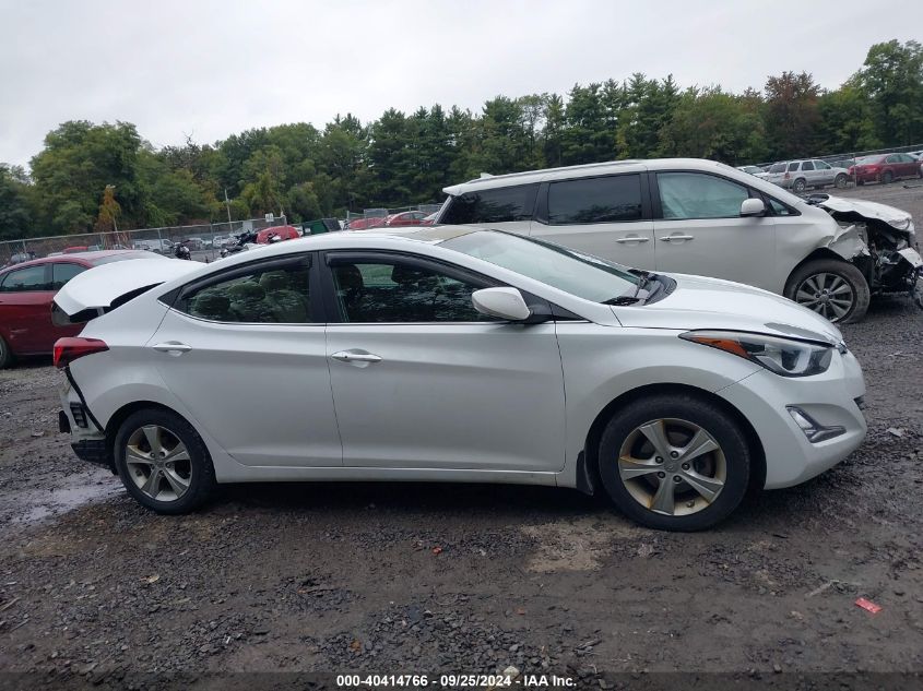 2016 Hyundai Elantra Value Edition VIN: 5NPDH4AE5GH783261 Lot: 40414766