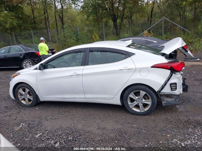 2016 Hyundai Elantra Value Edition VIN: 5NPDH4AE5GH783261 Lot: 40414766