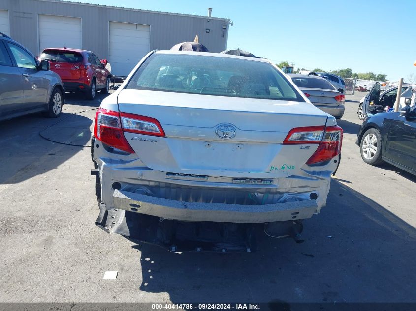 2013 Toyota Camry L/Se/Le/Xle VIN: 4T4BF1FK8DR332824 Lot: 40414786