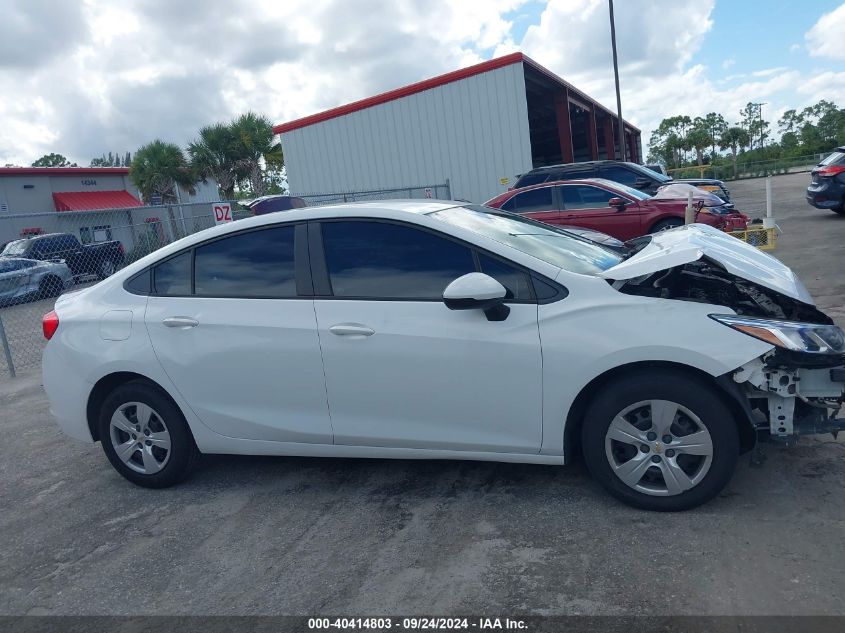 2018 Chevrolet Cruze Ls Manual VIN: 1G1BB5SM1J7114204 Lot: 40414803