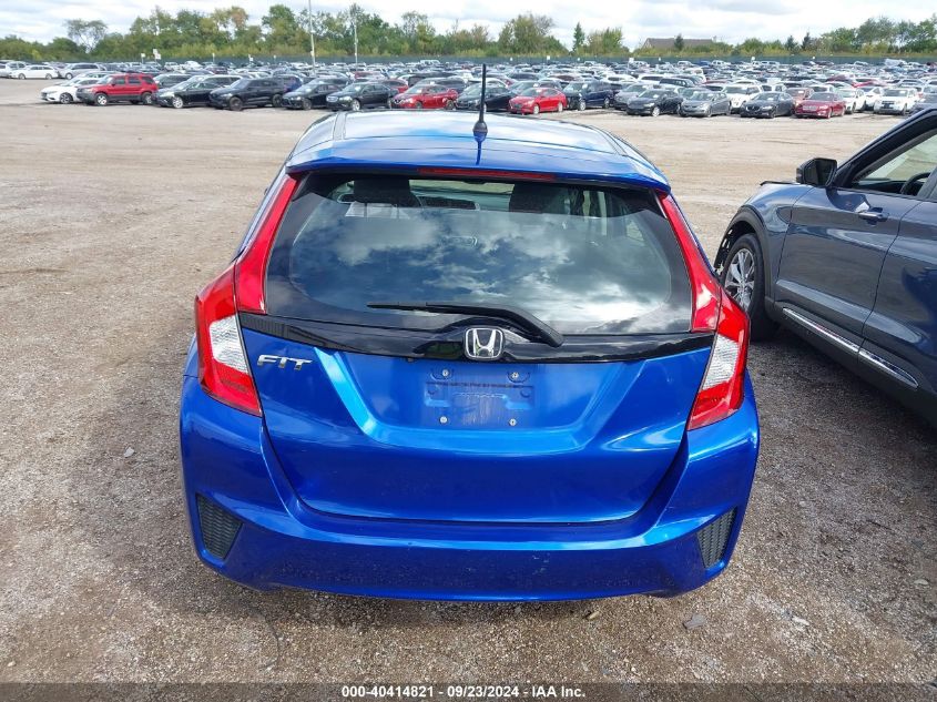 2016 Honda Fit Lx VIN: 3HGGK5H58GM700833 Lot: 40414821