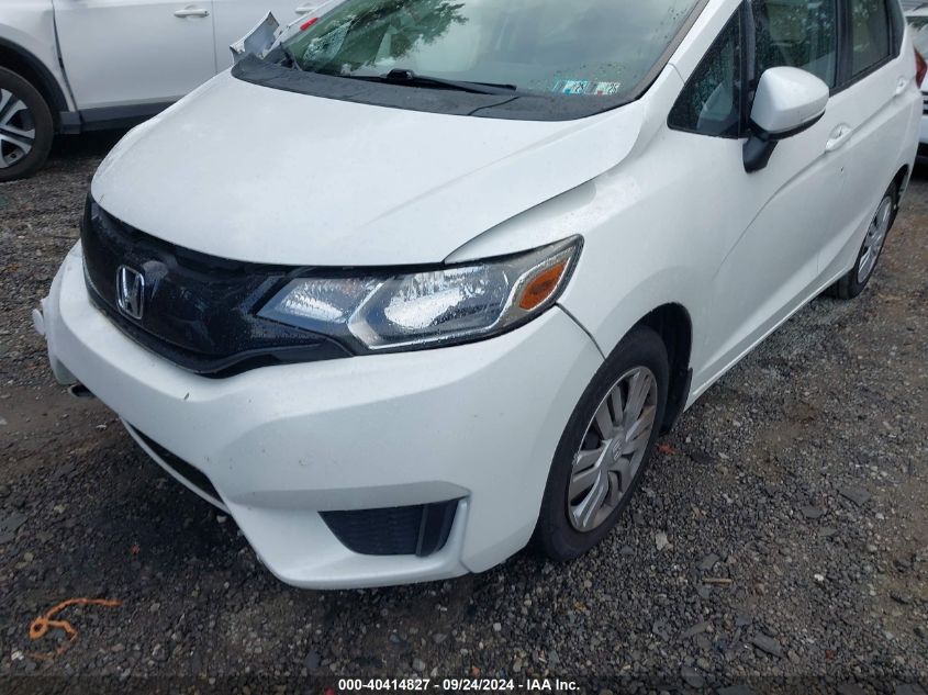 2016 Honda Fit Lx VIN: JHMGK5H54GX009211 Lot: 40414827