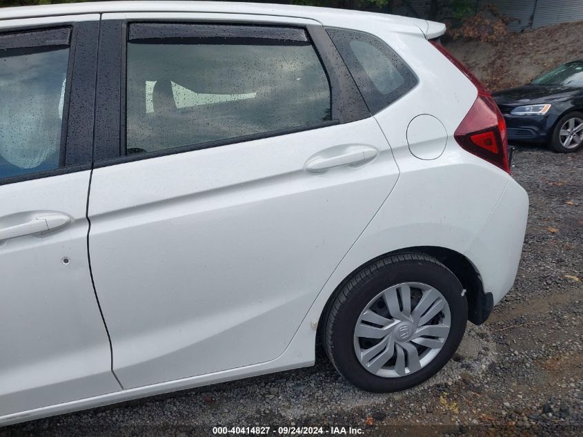 2016 Honda Fit Lx VIN: JHMGK5H54GX009211 Lot: 40414827