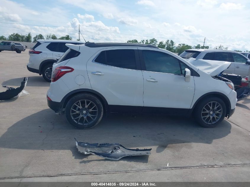 2019 Buick Encore Fwd Sport Touring VIN: KL4CJ1SMXKB710556 Lot: 40414835