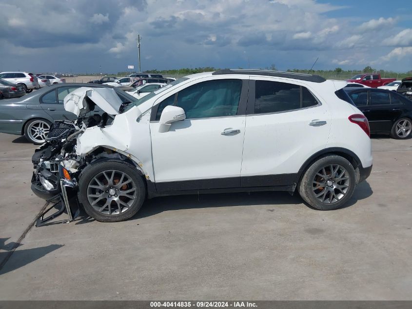 2019 Buick Encore Fwd Sport Touring VIN: KL4CJ1SMXKB710556 Lot: 40414835