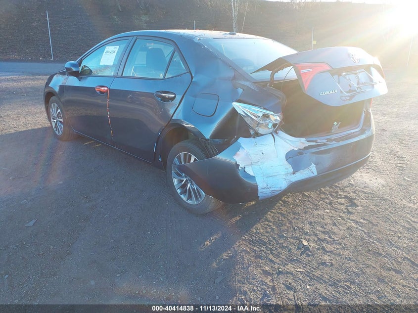 VIN 2T1BURHE5HC943178 2017 TOYOTA COROLLA XLE