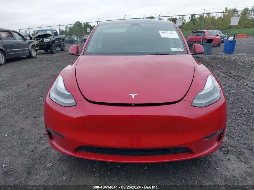 2021 Tesla Model Y Performance Dual Motor All-Wheel Drive VIN: 5YJYGDEF1MF258781 Lot: 40414841