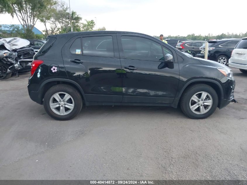 2020 Chevrolet Trax Ls VIN: KL7CJKSB8LB072896 Lot: 40414872