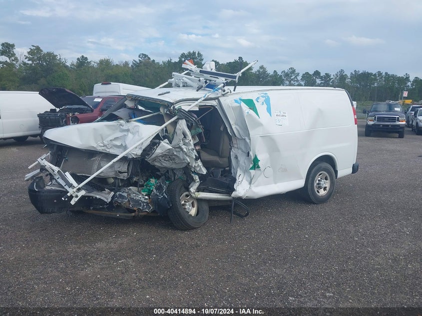 Vin: 1gcwgafp0j1343161, lot: 40903497, chevrolet express 2500 work van 20182