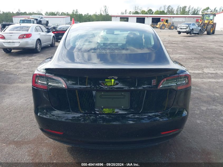 2023 Tesla Model 3 Rear-Wheel Drive VIN: 5YJ3E1EA4PF455483 Lot: 40414896