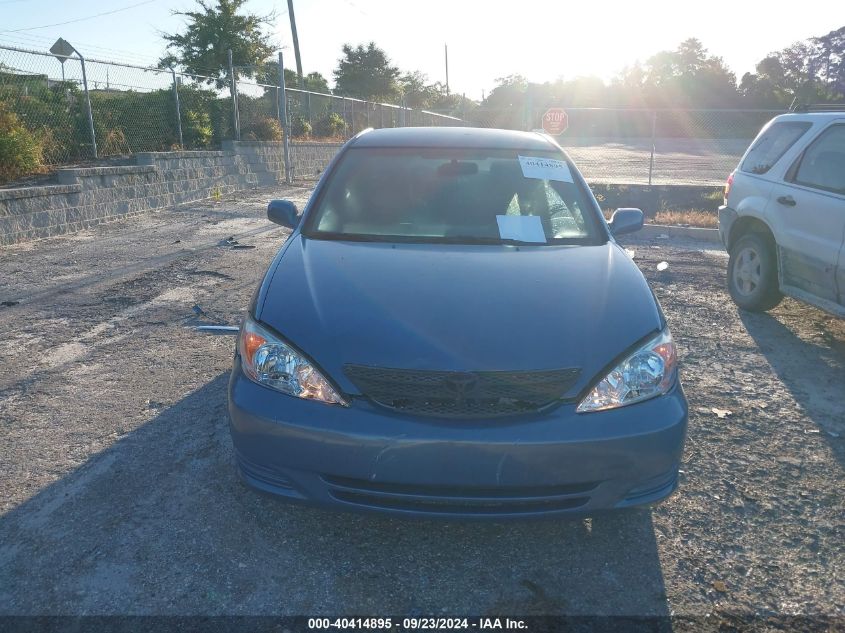 2003 Toyota Camry Le/Xle/Se VIN: 4T1BE30K03U783164 Lot: 40414895