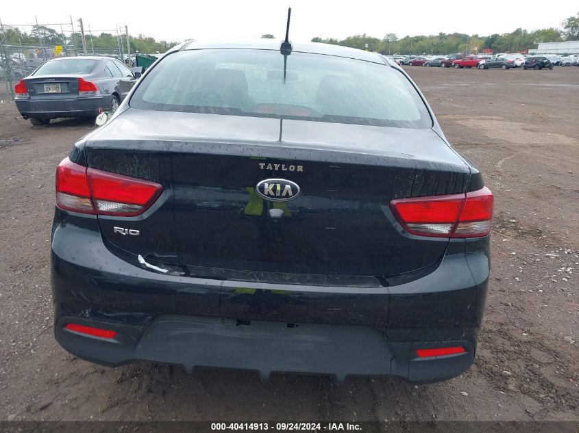 2019 Kia Rio Lx VIN: 3KPA24AB3KE221124 Lot: 40414913