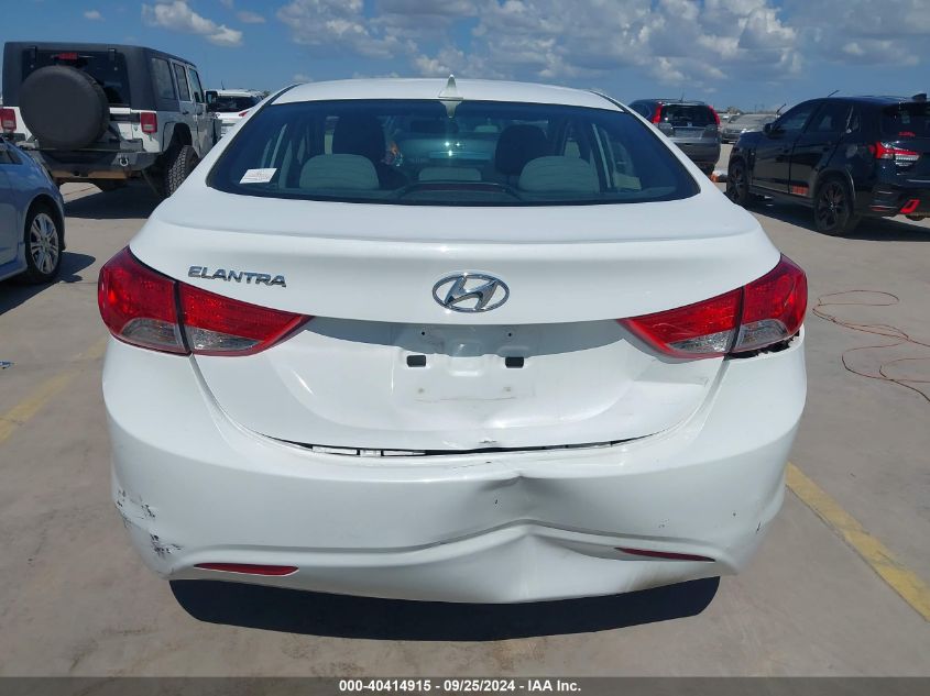 2013 Hyundai Elantra Gls VIN: 5NPDH4AE3DH434028 Lot: 40414915