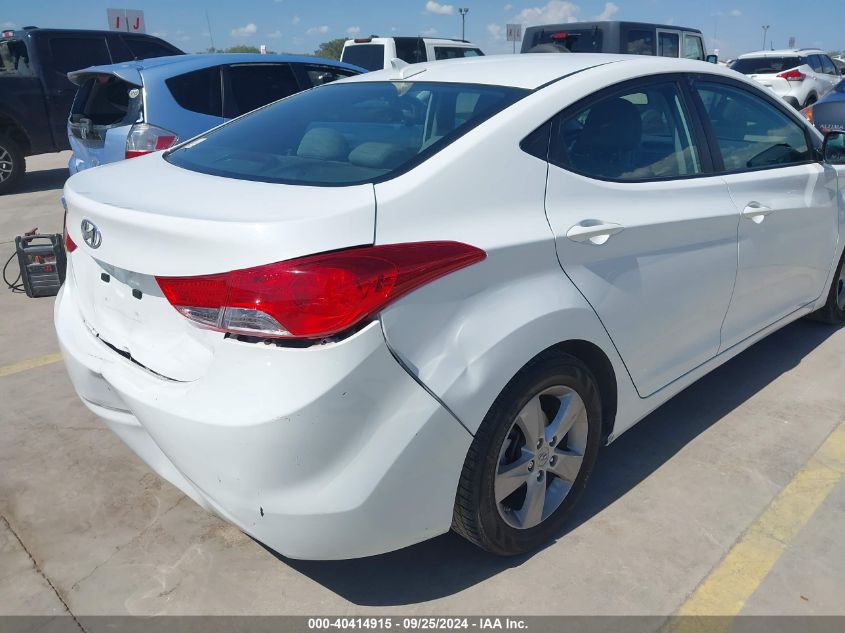 2013 Hyundai Elantra Gls VIN: 5NPDH4AE3DH434028 Lot: 40414915