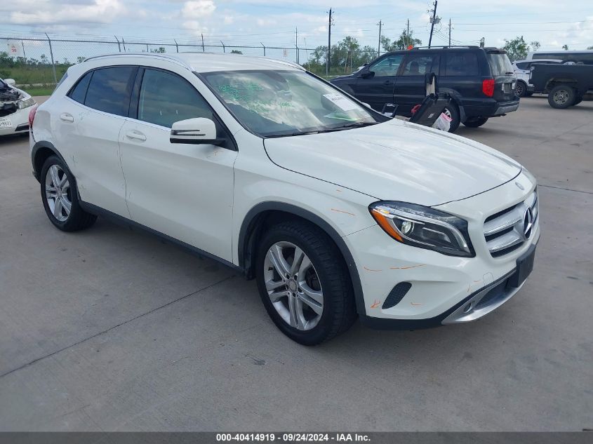 2015 MERCEDES-BENZ GLA-CLASS