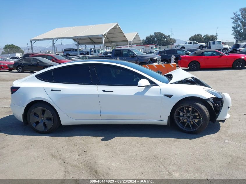 2023 Tesla Model 3 Rear-Wheel Drive VIN: 5YJ3E1EA5PF556127 Lot: 40414929