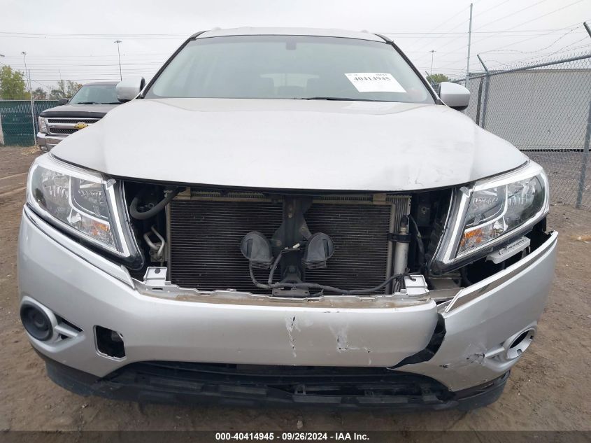 2013 Nissan Pathfinder Sv VIN: 5N1AR2MM6DC625778 Lot: 40414945