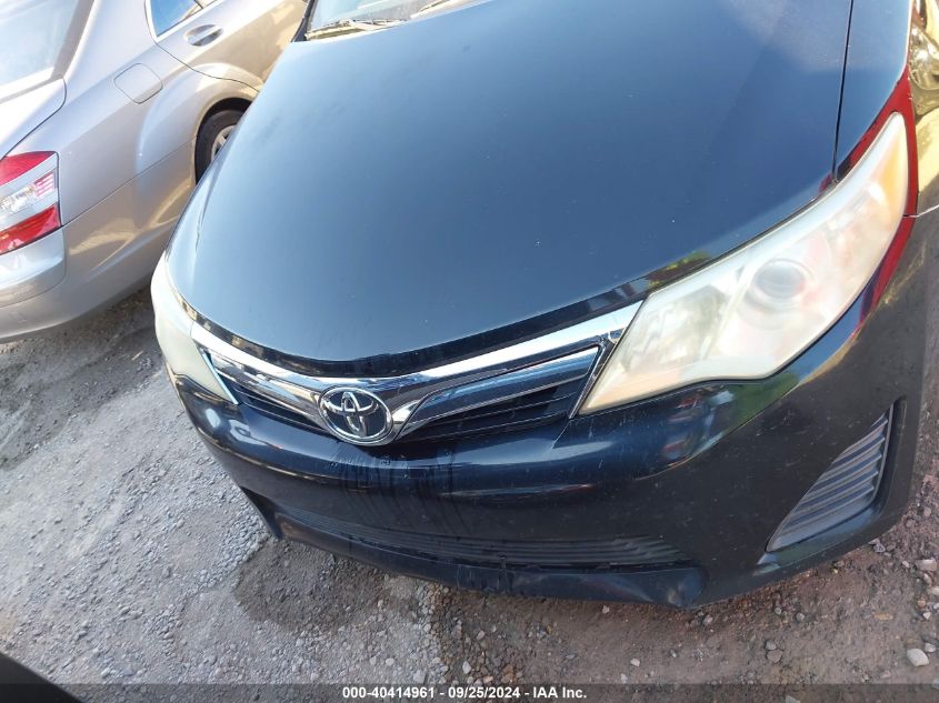 2013 Toyota Camry Le VIN: 4T1BF1FK5DU213736 Lot: 40414961