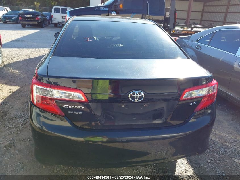 2013 Toyota Camry Le VIN: 4T1BF1FK5DU213736 Lot: 40414961