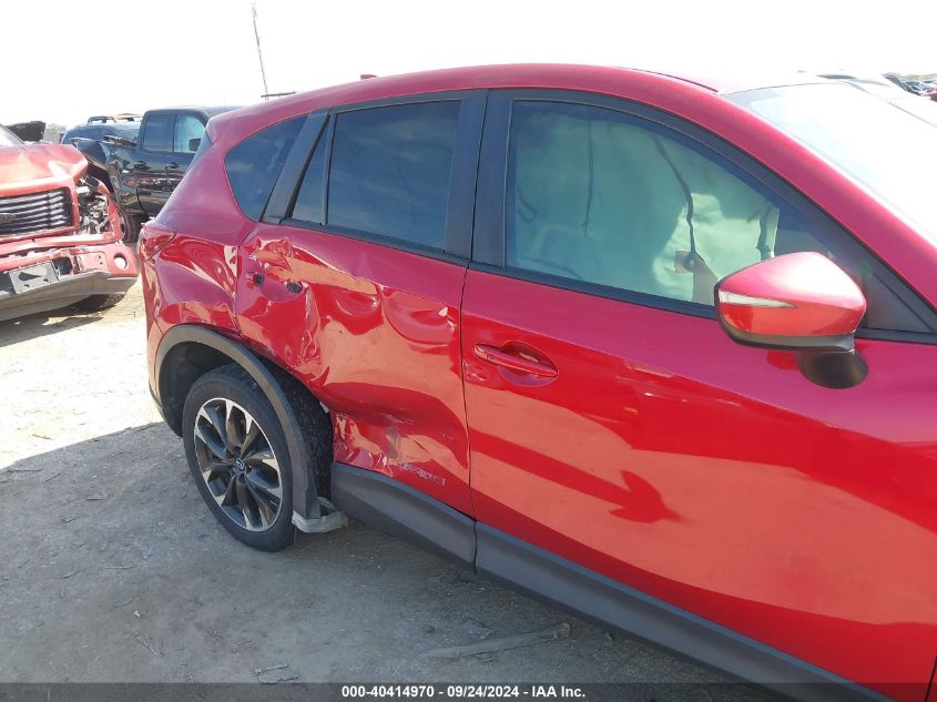 2016 Mazda Cx-5 Grand Touring VIN: JM3KE2DY7G0828697 Lot: 40414970