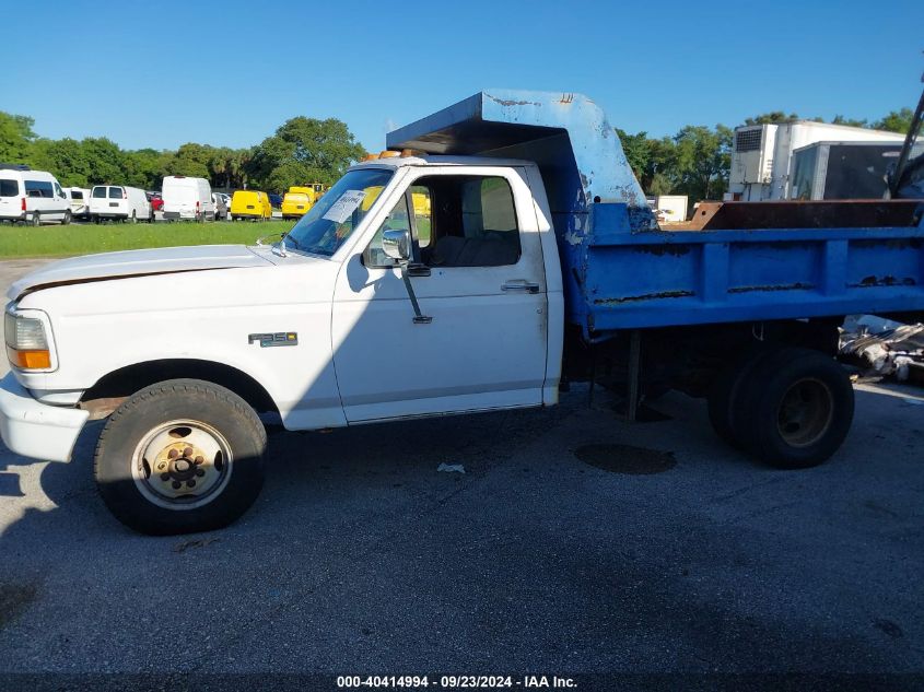 1996 Ford F350 VIN: 2FDJF37H6TCA21508 Lot: 40414994