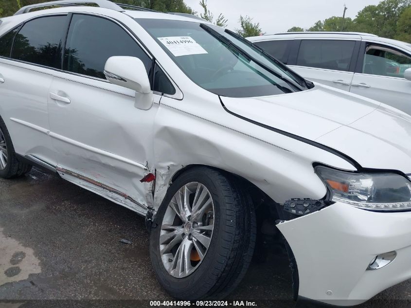 2013 Lexus Rx 350 VIN: 2T2BK1BA5DC205481 Lot: 40414996