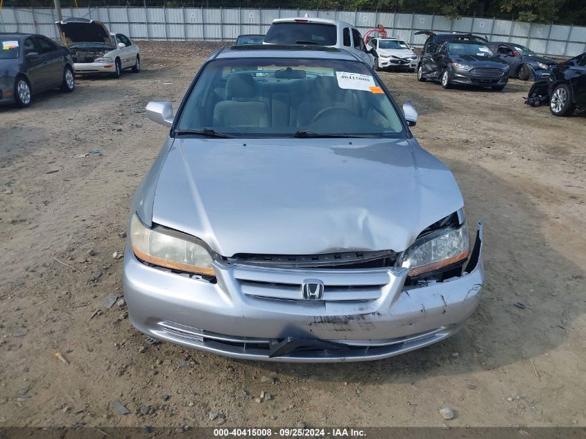 1HGCG56752A066827 2002 Honda Accord 2.3 Se