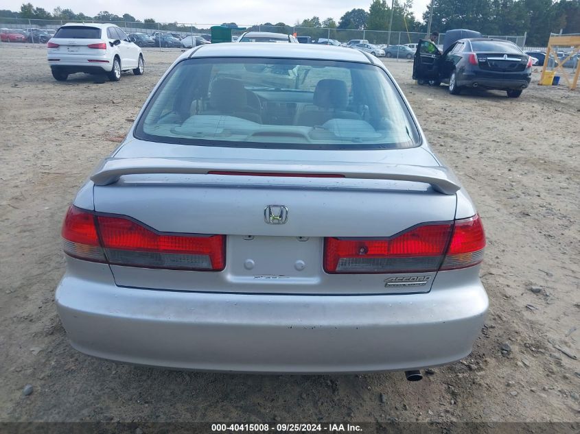 1HGCG56752A066827 2002 Honda Accord 2.3 Se