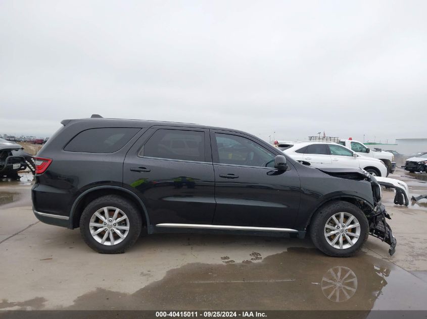 2014 Dodge Durango Sxt VIN: 1C4RDHAG7EC970360 Lot: 40415011