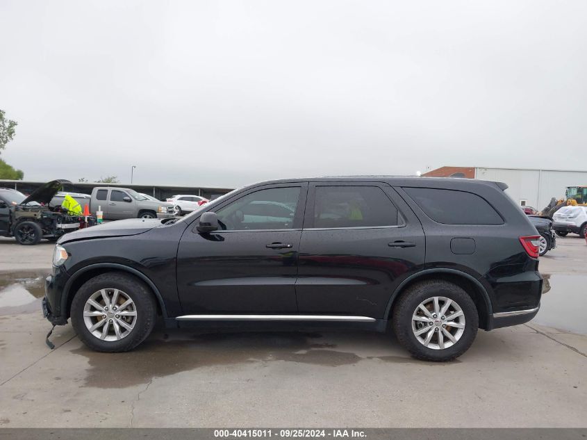 2014 Dodge Durango Sxt VIN: 1C4RDHAG7EC970360 Lot: 40415011