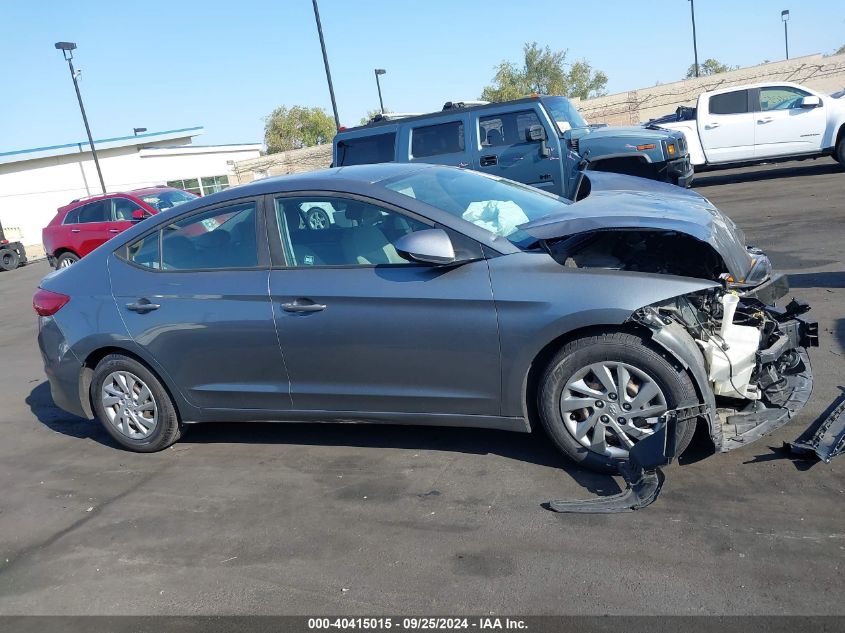 2017 Hyundai Elantra Se VIN: KMHD74LFXHU151836 Lot: 40415015