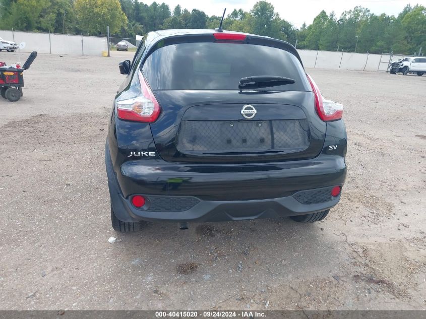 2016 Nissan Juke S/Sv/Sl/Nismo VIN: JN8AF5MR5GT609493 Lot: 40415020