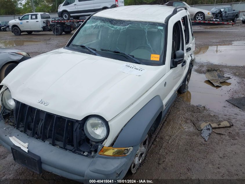 1J4GL48K05W620347 2005 Jeep Liberty Sport