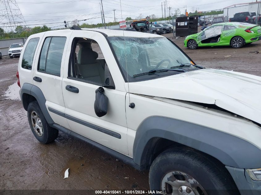 1J4GL48K05W620347 2005 Jeep Liberty Sport