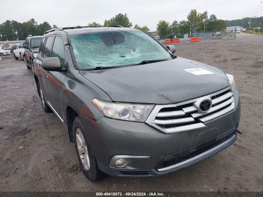 2013 Toyota Highlander Se V6 VIN: 5TDBK3EH3DS205186 Lot: 40415072