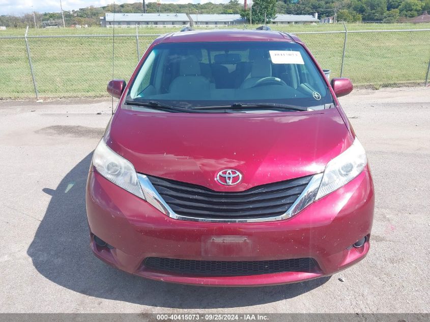 5TDKK3DC9CS227228 2012 Toyota Sienna Le V6 8 Passenger