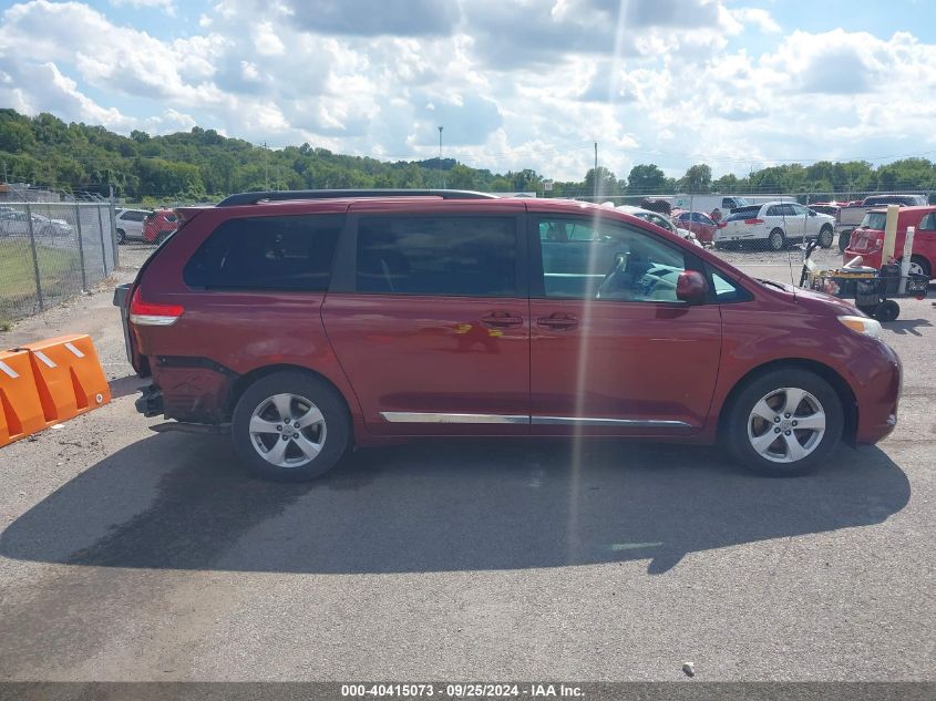 5TDKK3DC9CS227228 2012 Toyota Sienna Le V6 8 Passenger