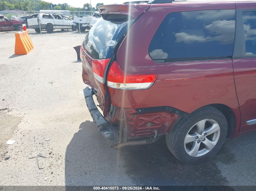 5TDKK3DC9CS227228 2012 Toyota Sienna Le V6 8 Passenger