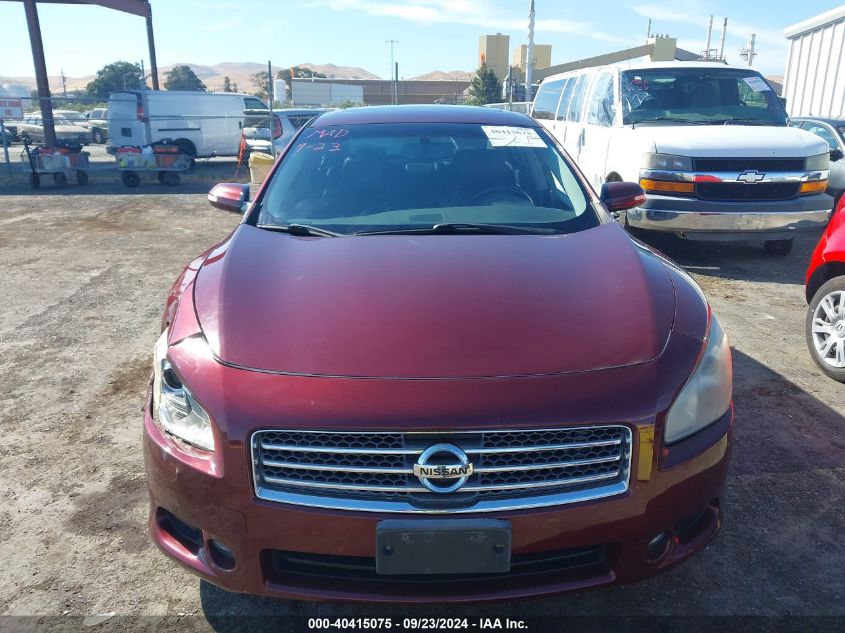 2009 Nissan Maxima 3.5 Sv VIN: 1N4AA51E89C821888 Lot: 40415075