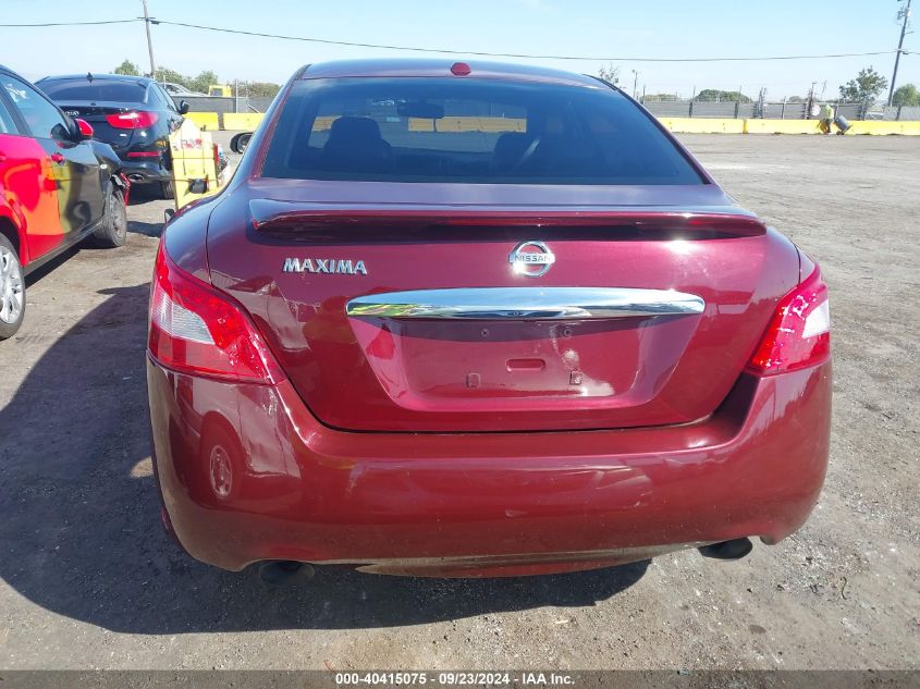 2009 Nissan Maxima 3.5 Sv VIN: 1N4AA51E89C821888 Lot: 40415075