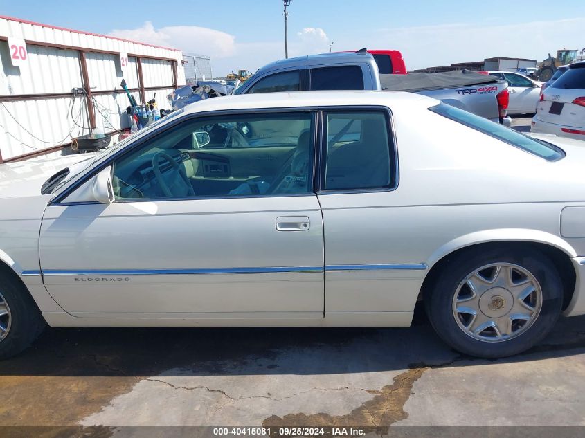 1998 Cadillac Eldorado Standard VIN: 1G6EL12Y3WU613045 Lot: 40415081