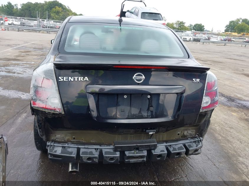 3N1AB6AP9CL657242 2012 Nissan Sentra 2.0 Sr