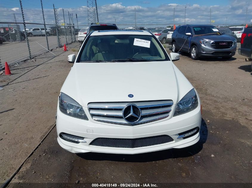 2011 Mercedes-Benz C 350 Sport VIN: WDDGF5GB8BF640111 Lot: 40415149