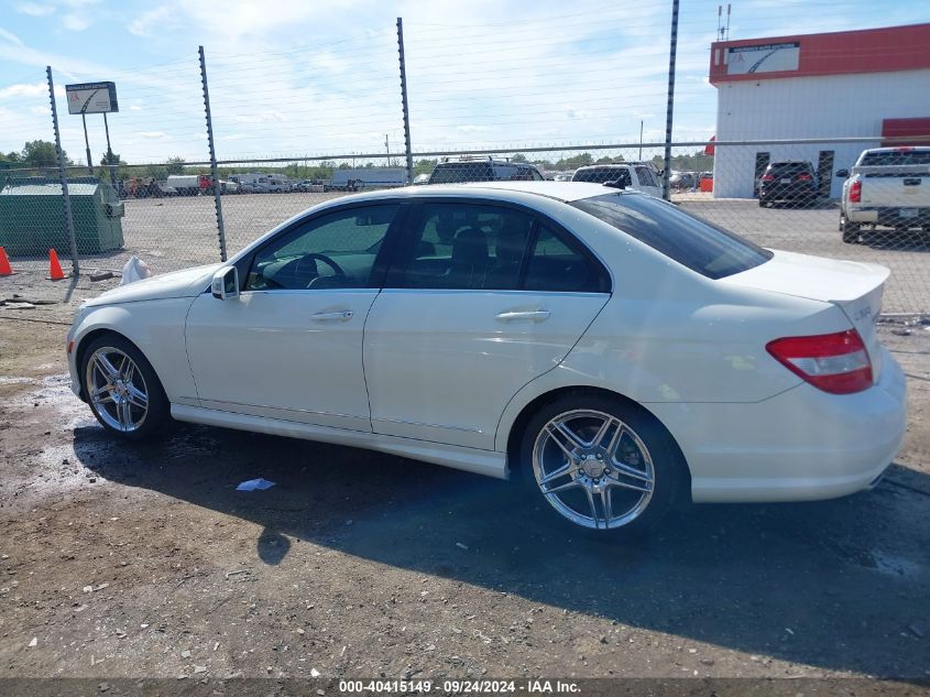 2011 Mercedes-Benz C 350 Sport VIN: WDDGF5GB8BF640111 Lot: 40415149