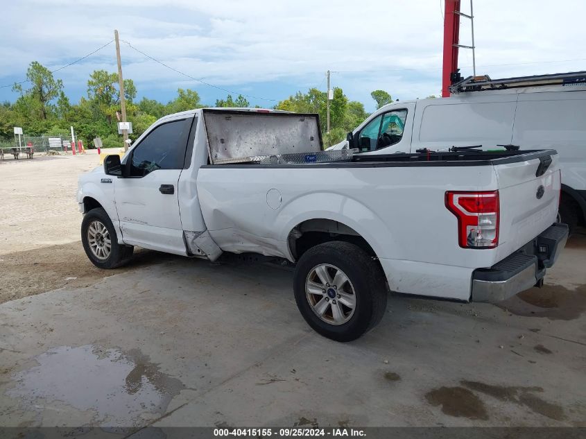 2018 Ford F-150 Xl VIN: 1FTMF1CB6JKC60606 Lot: 40415155