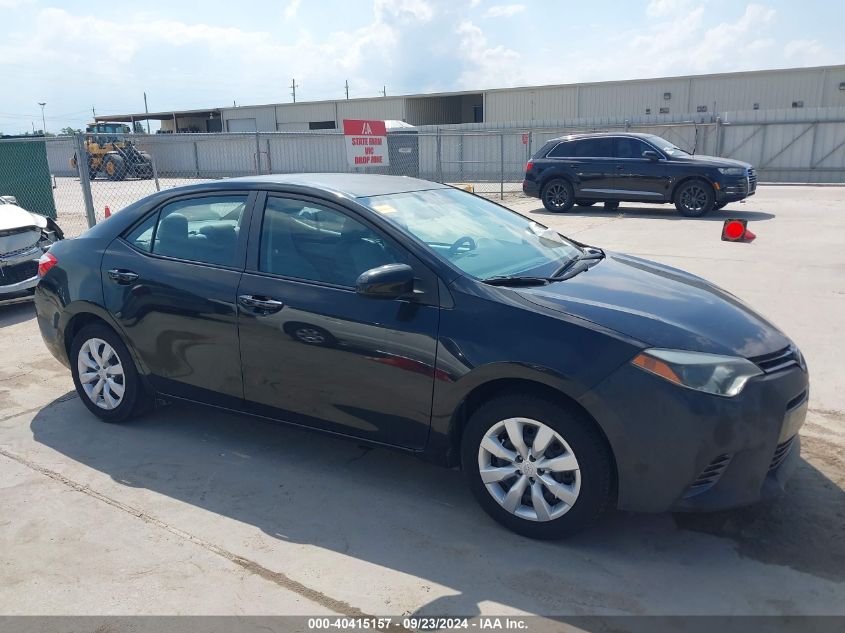 2015 Toyota Corolla Le VIN: 5YFBURHE0FP337588 Lot: 40415157