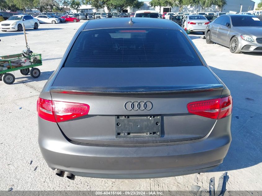 2013 Audi A4 2.0T Premium VIN: WAUFFAFLXDN023551 Lot: 40415166