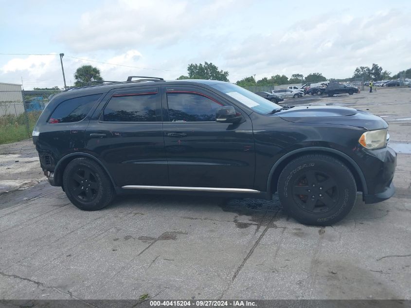 2013 Dodge Durango Crew VIN: 1C4RDHDG5DC700229 Lot: 40415204